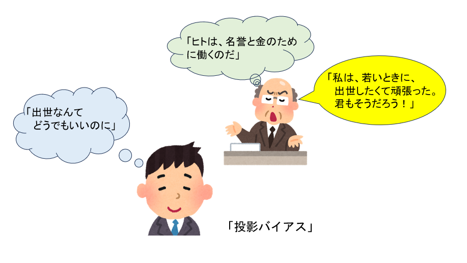 社長に説教される社員のイラスト